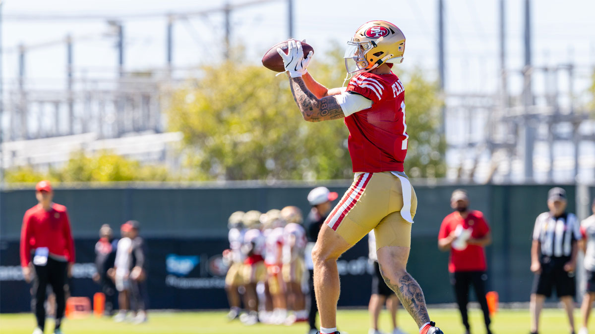 49ers’ lively 1-on-1 battles highlight Day 10 of training camp practice