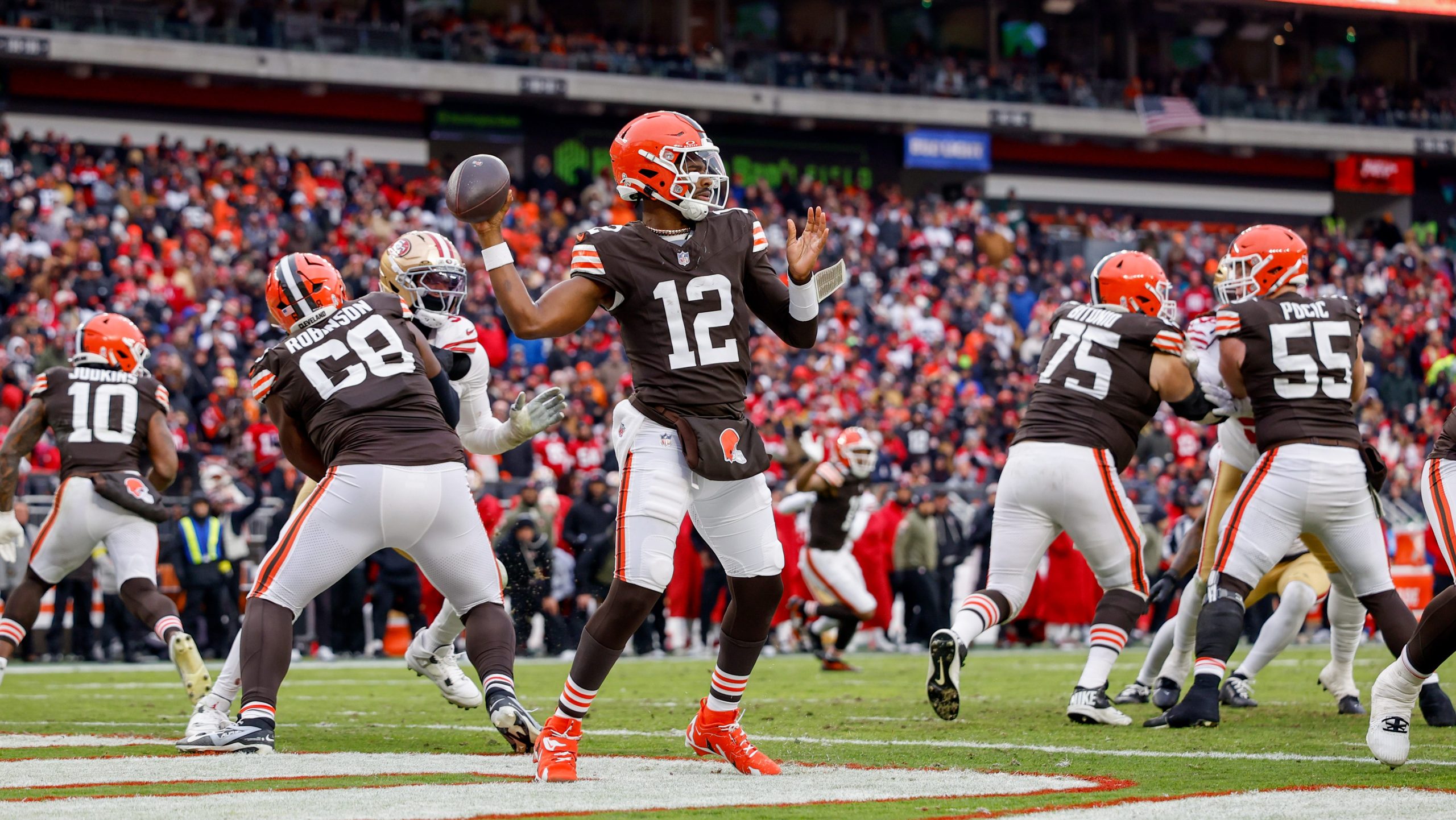 Two starts in, Shedeur Sanders understands the fragility of NFL life